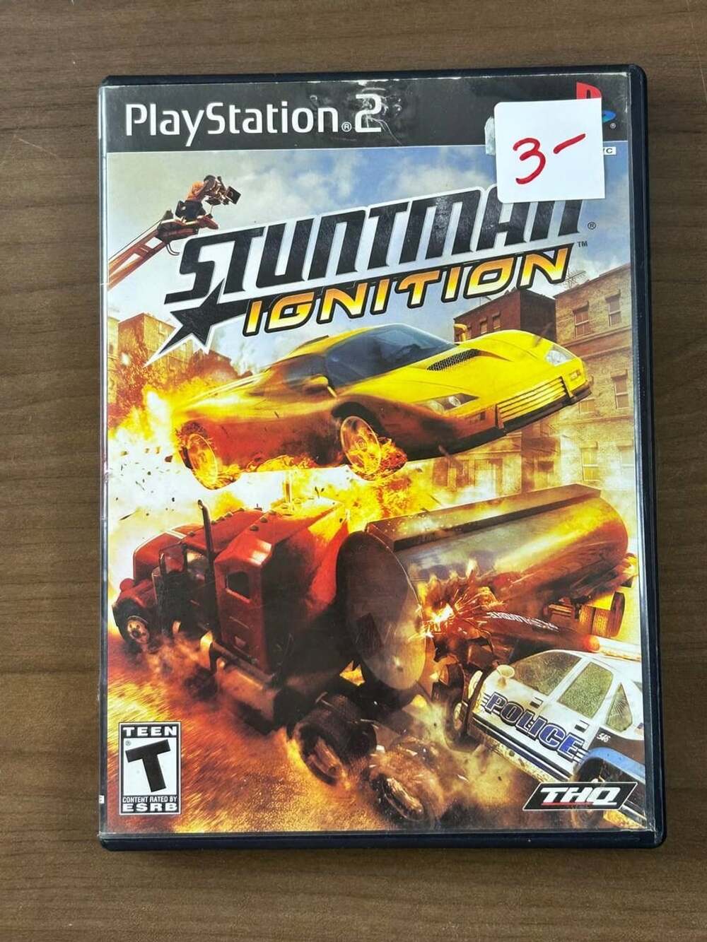 Stuntman Ignition Sony PlayStation 2 PS2 2007 THQ Disc & Case